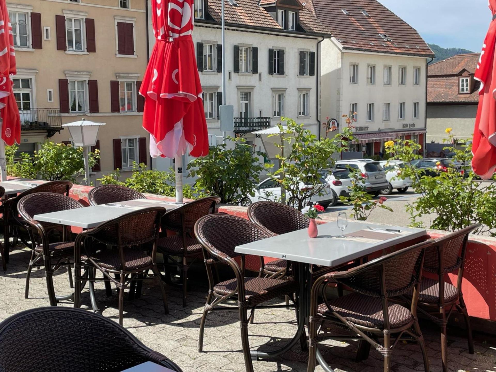 Hotel La Fontaine Saint-Imier Dış mekan fotoğraf